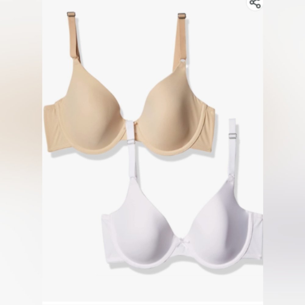 NWOT Maidenform Womens 2 Pack Demi Bra